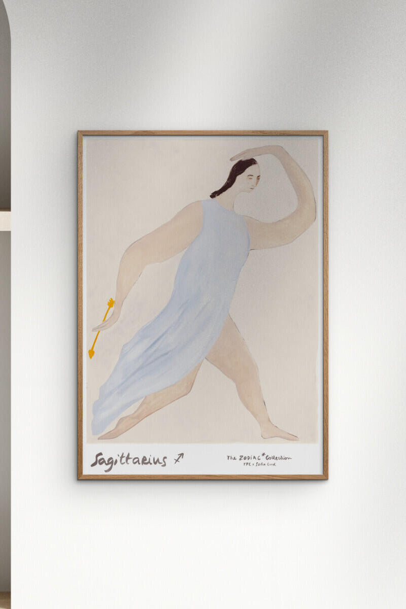 The Poster Club x Sofia Lind Sagittarius plakat - 30x40 cm